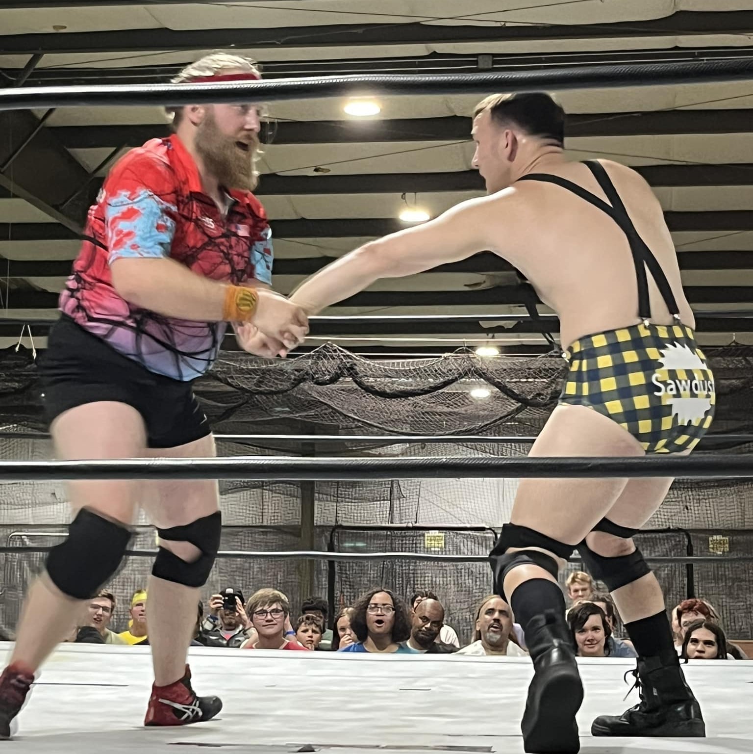 wrestling raleigh game and geek expo