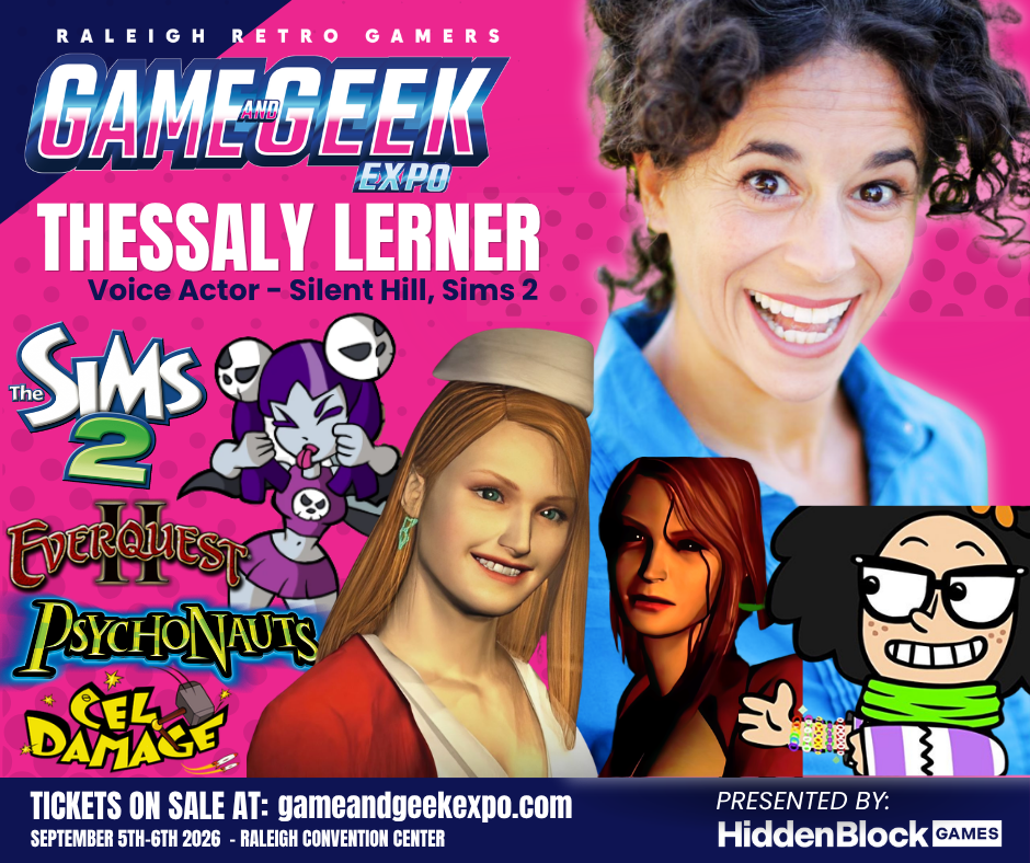 thessaly lerner game and geek expo, raleigh nc, gaing conventinon raleigh