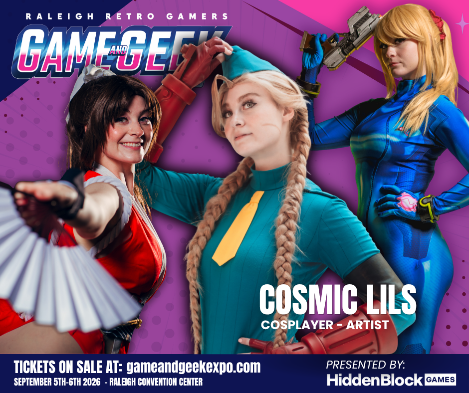 cosmic lills cosplay, cosplay raleigh, cosplayers, game and geek expo