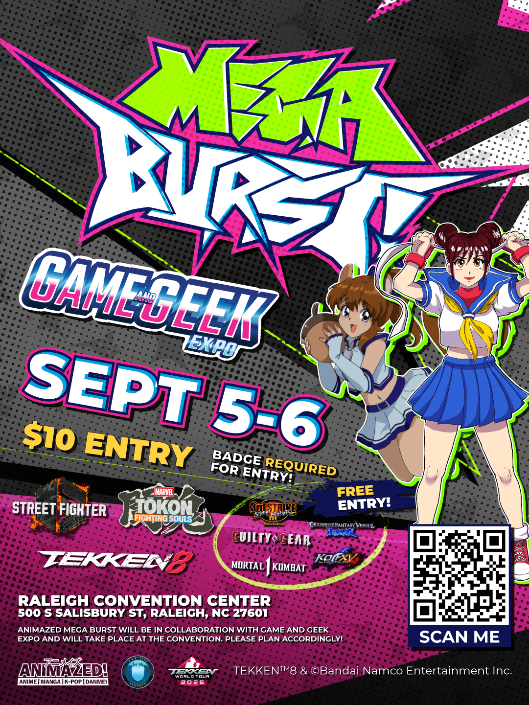 oak city esports, game and geek expo