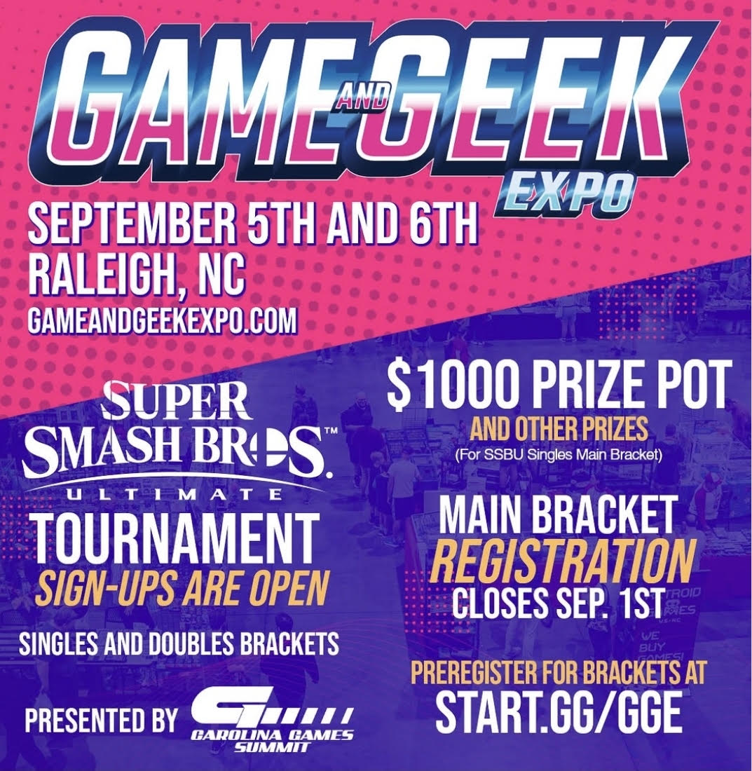 carolina game summit, esports raleigh, game and geek expo esports